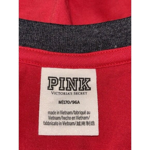 Pink Victoria’s Secret Tank Top Red Sleeveless Women‎ M Summer Beach Walk Sand - Picture 4 of 6